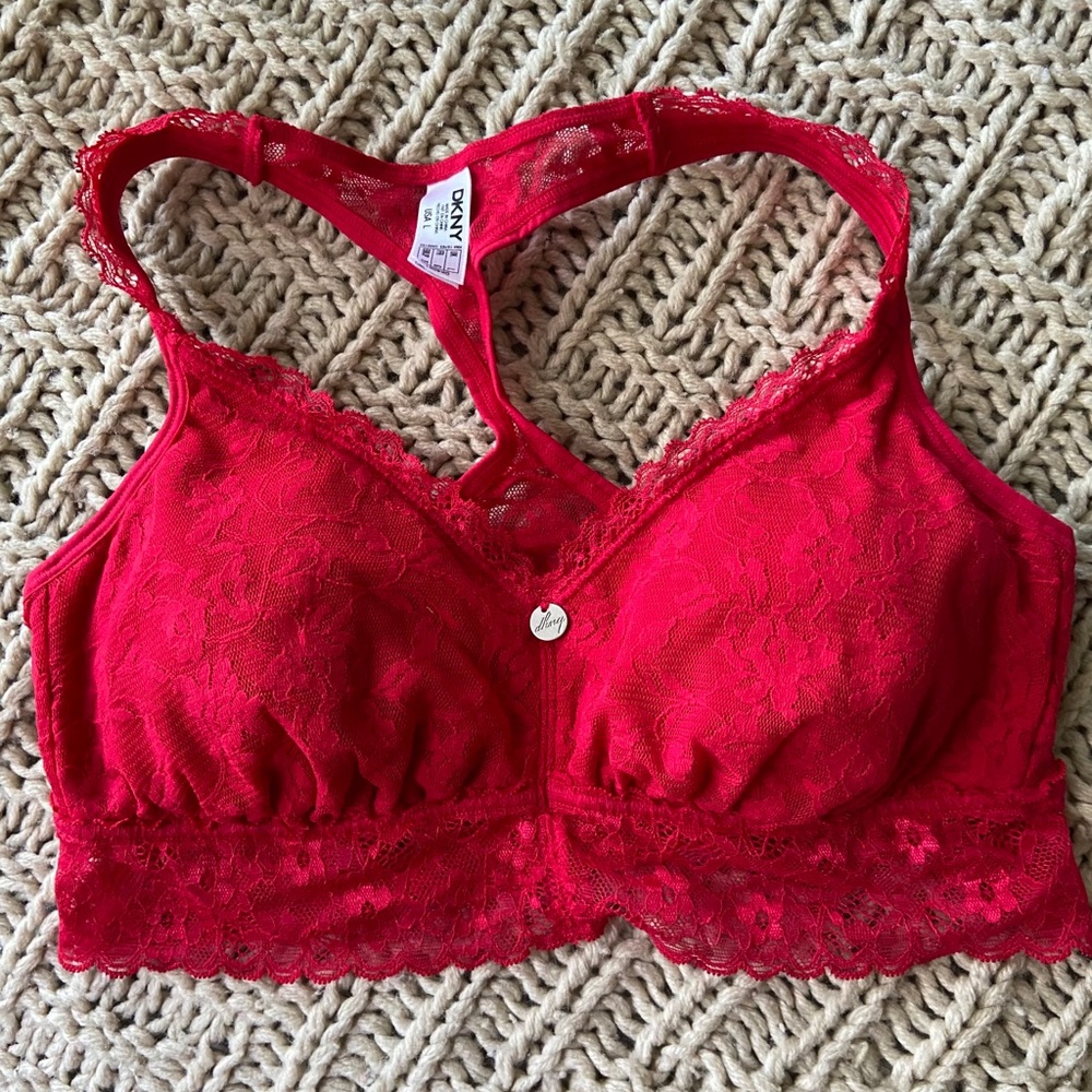 DKNY lace bralette NWOT